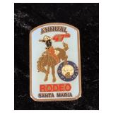 Vintage 47th Annual Santa Maria Rodeo Pin