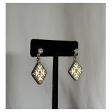 Vintage Rhinestone Earrings