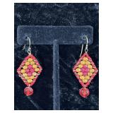 Vintage Beaded Earrings