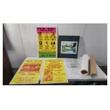 Rock Concert Poster Reproductions Lot