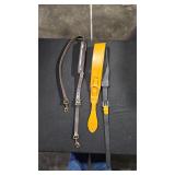 Walker & Williams +Brown Leather Guitar Straps Lot