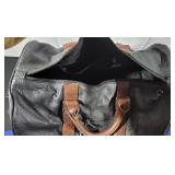 Wilsons Leather Duffel Bag Black/Brown