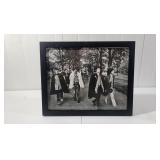 Beatles Walking Scene Framed Photo
