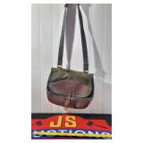 Orvis 150th Leather & Canvas Messenger Bag