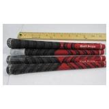 Golf Pride Z-Cord Grips Red Black 5 Pack