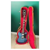 Gibson SG Standard Pelham Blue Original Hard Case