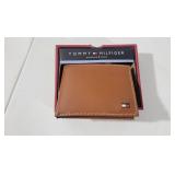 Tommy Hilfiger Tan Leather Wallet
