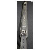 Gibson Black Leather Guitar Strap