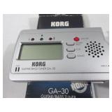 Guitar Tuners Korg and Fender Pair