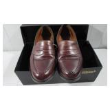 Allen Edmonds Burgundy Penny Loafers 10 3E