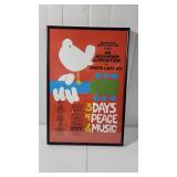 Woodstock "3 Days of Peace & Music" Poster