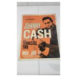 Johnny Cash Concert Metal Sign