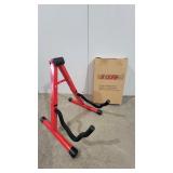 lot of 2 Five Core Folding Guitar Stand  Red