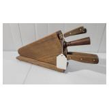 Case XX Early Americans Knife Set w/ Block