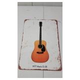 1977 Martin D-35 Guitar Metal Sign