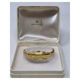 Bucherer 18K Gold Plated 17 Jewel Bracelet Watch