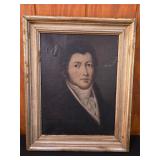 English School Painted Portrait of Lord Stanley 