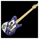 1995/96 Autographed Limited Edition Wayne Jarrett Custom NASCAR Rusty Wallace #2 Peavy Guitar w COA