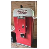 Cavalier Coke Bottle Machine- V80 E by Vendo- powers on and was cooling