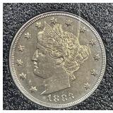 1883 Liberty Head V Nickel No CENTS Var. UNC