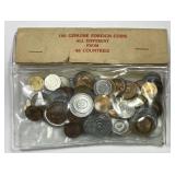 WORLD: Vintage Bag of 100 Different World Coins