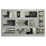 Lot of 11 Mini Sterling Silver Ingots 1.81 oz.