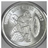 Silver Back 1 oz .999 Silver Art Round