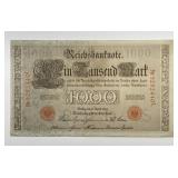 GERMANY: 1910 1000 Mark Note