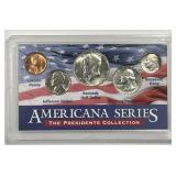 1964 Americana Series-Presidents 5-Coin Collection
