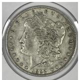 1892 Morgan Silver $1 Extra Fine XF