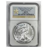 2012 (W) Silver Eagle NGC MS70