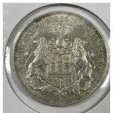 GERMANY: 1914-J Silver 3 Mark AU