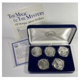 Morgan Dollar Uncirculated Mintmark Set P O S CC D