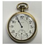 ELGIN Father Time 21 Jewels Pocket Watch c1920