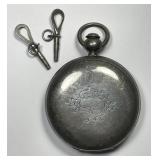 AMERICAN WATCH CO Coin Silver Pocket Watch c1864