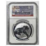 AUSTRALIA: 2012 $1 Silver Koala 1 oz .999 NGC MS70