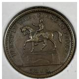 1863 First War/Peace Civil War Token CWT