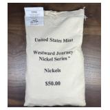 $50 Bag 2006-P Jefferson Nickel Return Monticello