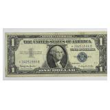 1957-B $1 Silver Certificate * STAR * Note