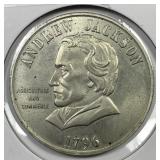 Andrew Jackson The Hermitage 37mm Medal