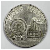 1972 Cedar Point Sandusky OH Large Medal