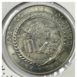 1964 Fort Collins Colorado Centennial Medal