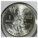 MEXICO: 1984 Silver Libertad 1 oz BU
