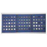1946-1964 Roosevelt Silver Dime Set Whitman Folder