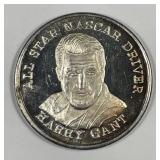 Harry Gant NASCAR All Star Silver Round 1 oz .999