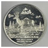 Pacific Northwest Wildlife Silver Round 1 oz .999