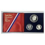 1976 Bicentennial Silver 3-Piece Proof Set