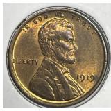 1919 Lincoln Cent Uncirculated UNC