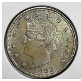 1883 Liberty Head V Nickel No CENTS Var. BU