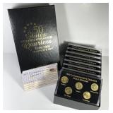 1999-2008 50 State Quarters Set Goldplated Issue